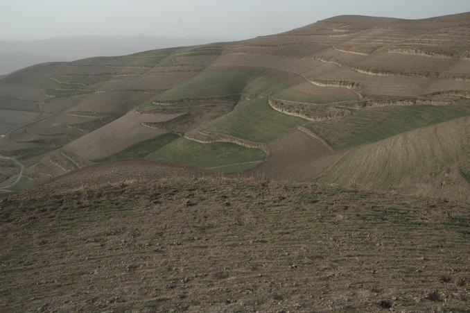 General view and looking North