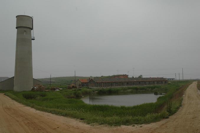 A view of the tiny village at the Conflunece point