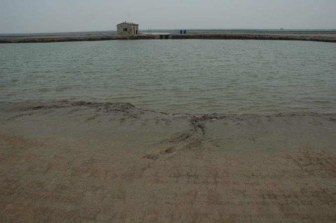 East - the hut for the fishery