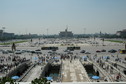 #8: A full view of the Tiananman Square - the marker located at far end behind Mao's Mausoleum in the center