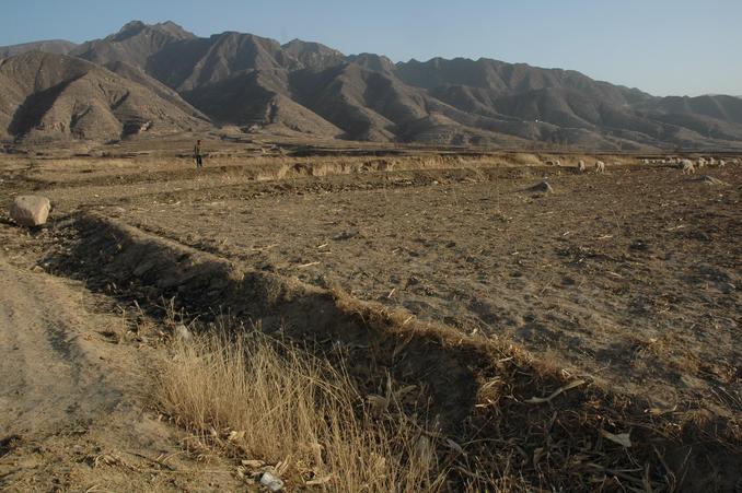 Another view of the ranges - CP located between the two ranges