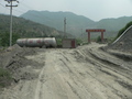 #3: Gate at exit of second iron ore processing factory