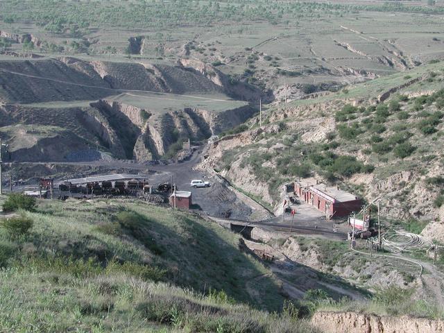 Geneal area overlooking the Red Star Coal mine