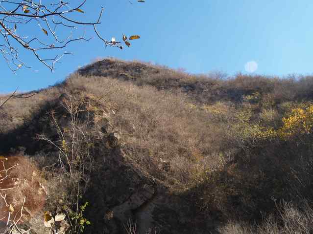 the confluence should be at the top of this slope