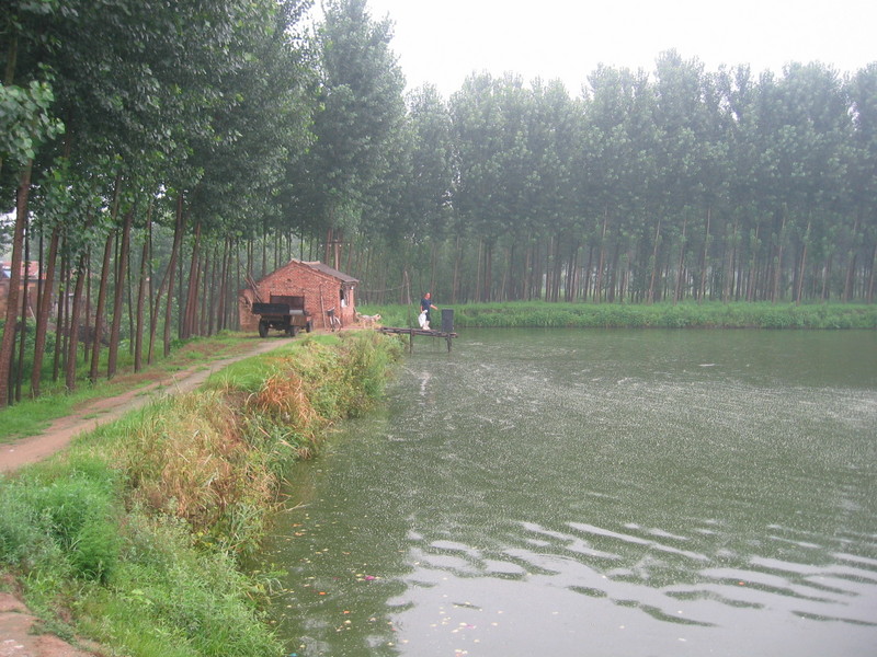 A Pond at a Distance of 200 m