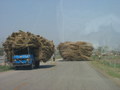 #10: Heavy loaded truck running on road