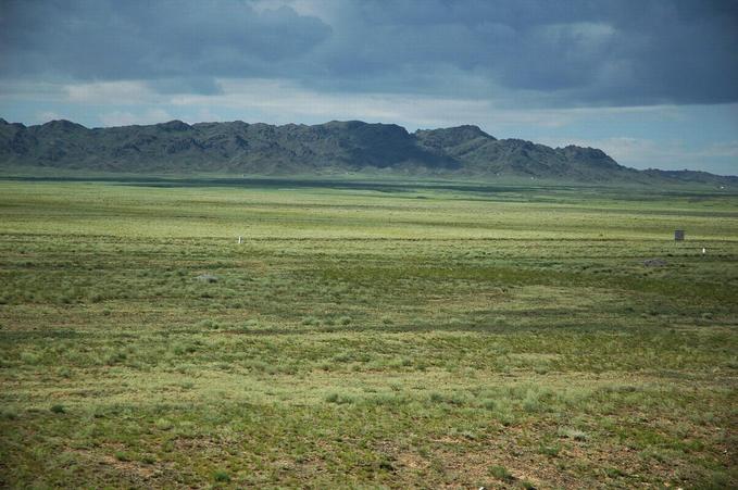 The Green Desert Valley - general view