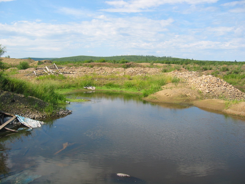 Former Gravel Pit filled with Water