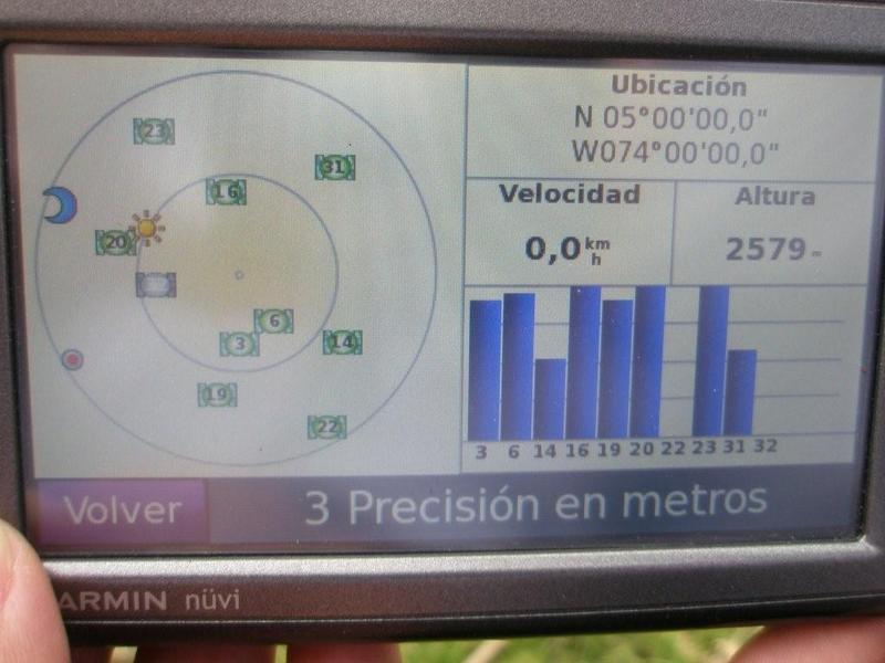 La prueba con el GPS / The GPS proof 