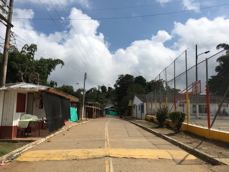 The village San Pedro in 2 km distance