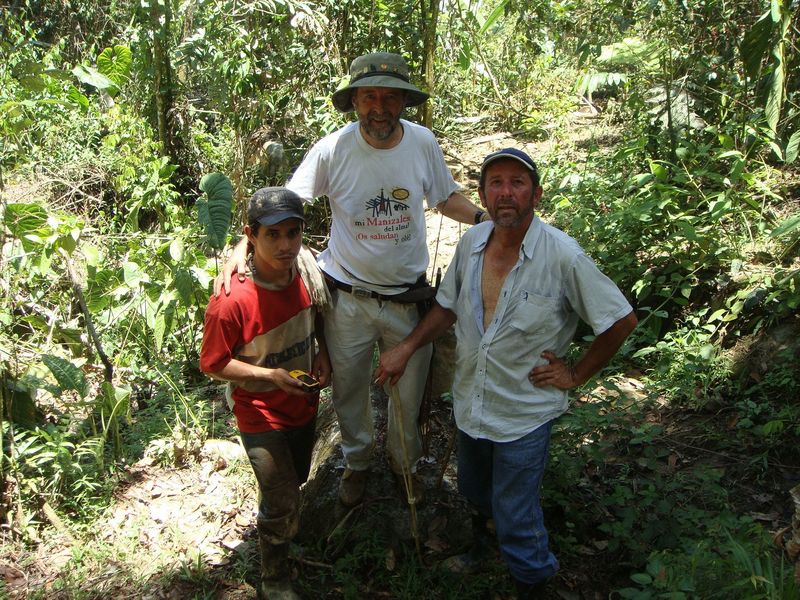 Antonio, Esteban Vélez and Álvaro Saldarriaga