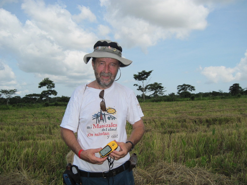 Esteban Vélez Sáenz at the confluence