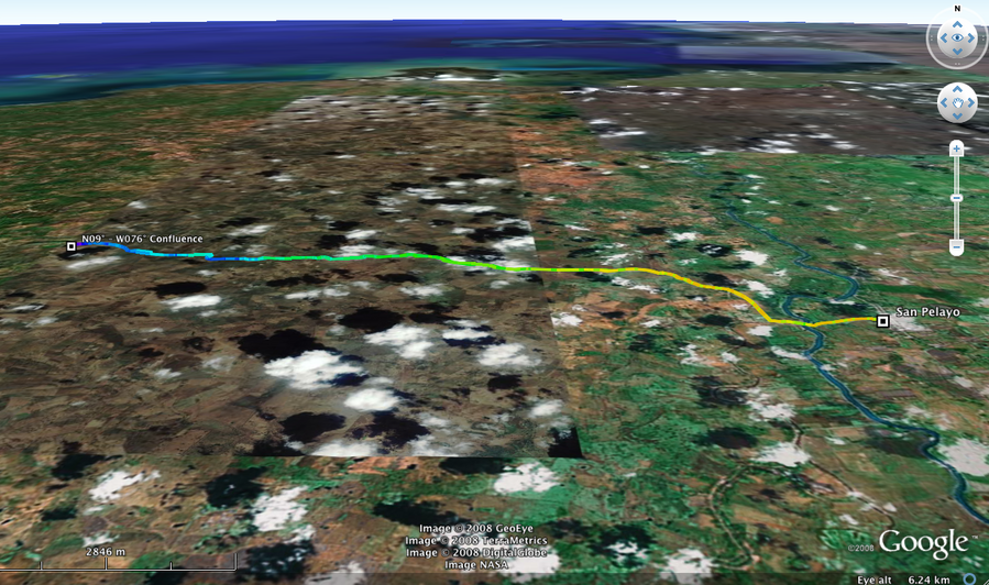 Google Earth® .kmz - http://www.winetreks.com/archivos_geografia/N09_W076_Confluence.kmz