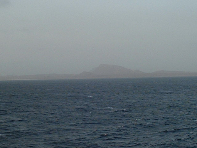 Ilha da Boa Vista with Pico Estância seen from the Confluence