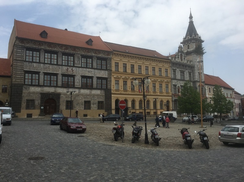 Central square in Prachatice