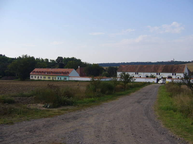 View from entrance of the drive way towards Confluence Point (330 metres) behind the property