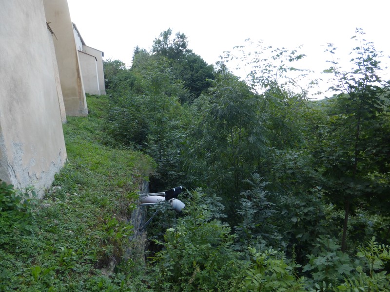 View to the confluence from the castle walls