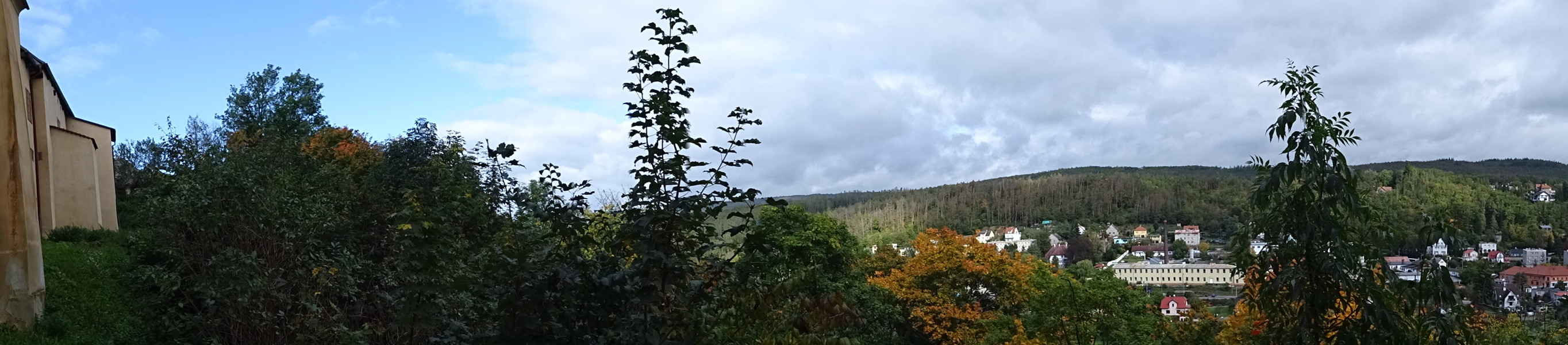 WNE panoramic view from the point