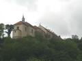 #9: View up to Nizbor castle / Blick zum Schloß von Nizbor