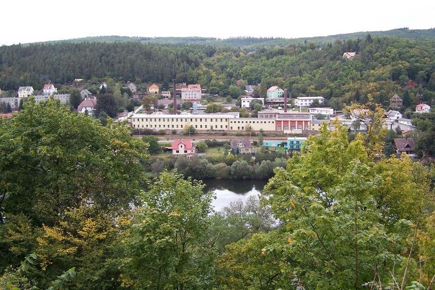 View towards N from the confluence