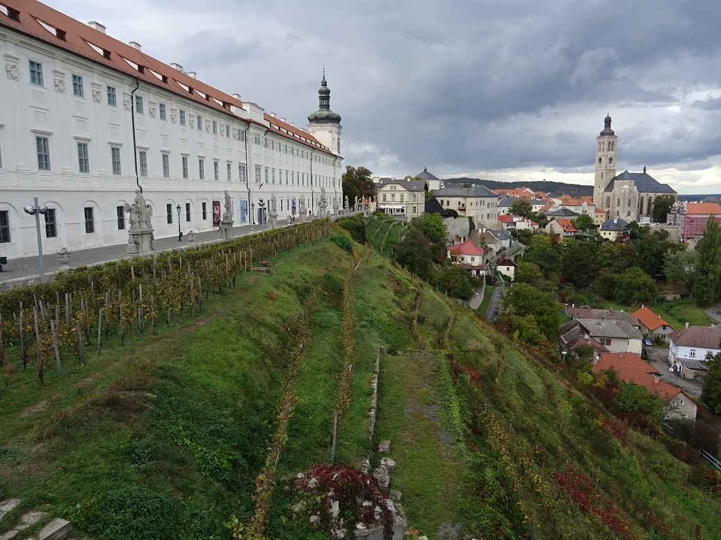 The castle of Kutna Hora