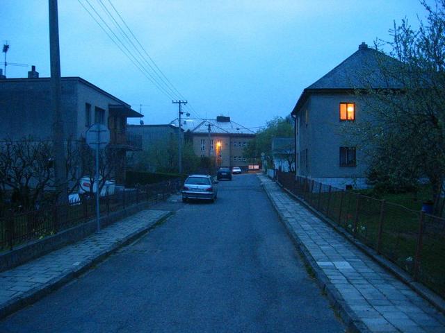 The Nearest Street in Hněvošice