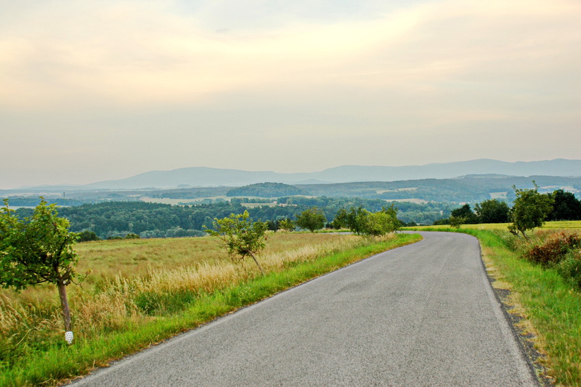 Terrain in background