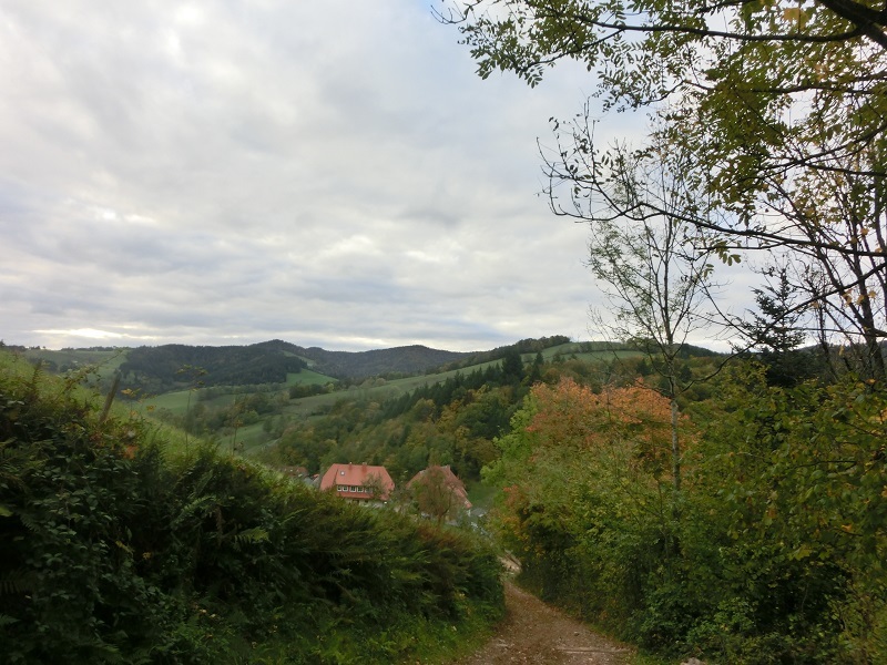 Landschaft gen Nord-West - Landscape towards northwest