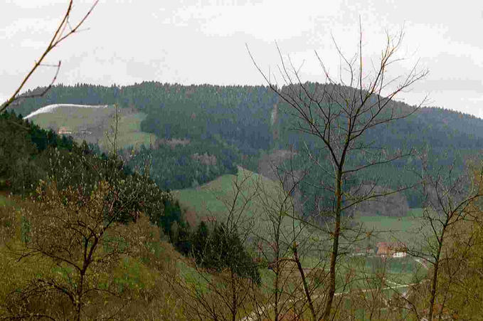 Overview of the whole area of the confluence point