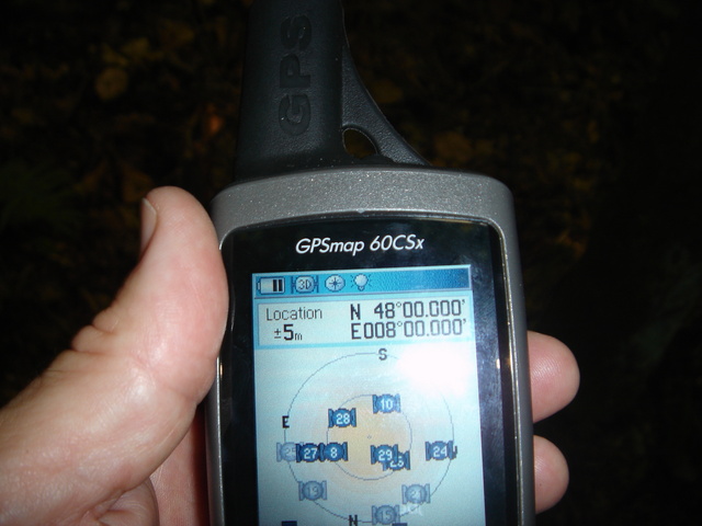 GPS reading