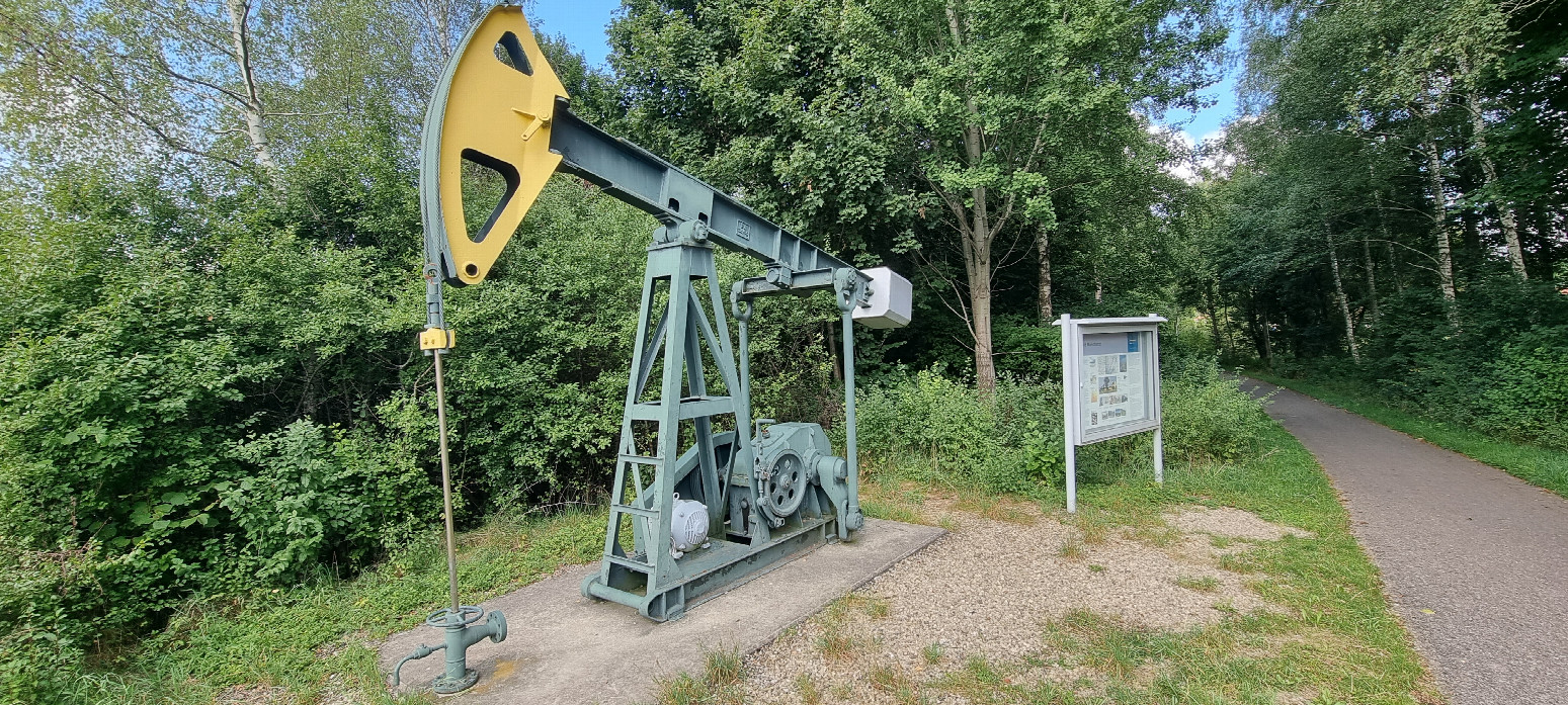 Industriedenkmal Erdölfeld Mönchsroth | Industrial monument Oilfield Mönchsrot