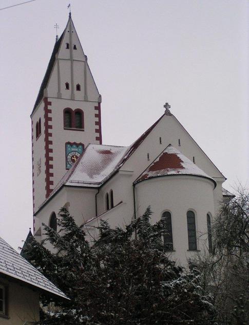 church of  Hauerz - Kirche von Hauerz