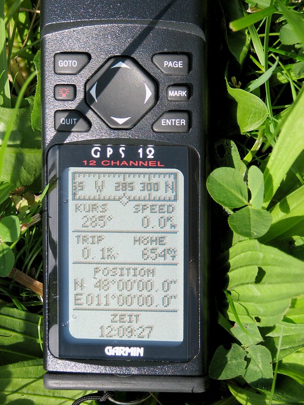 GPS display