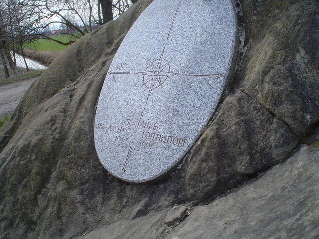 Monument at confluence point