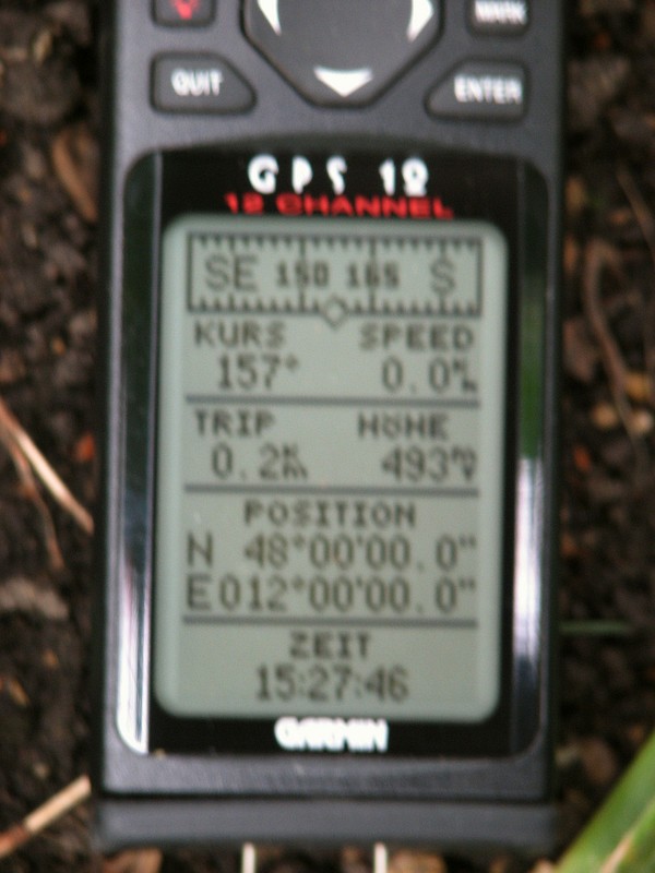 GPS display