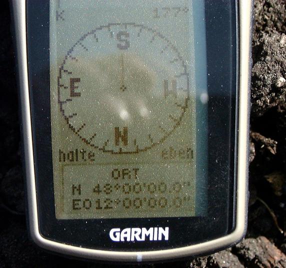 GPS reading