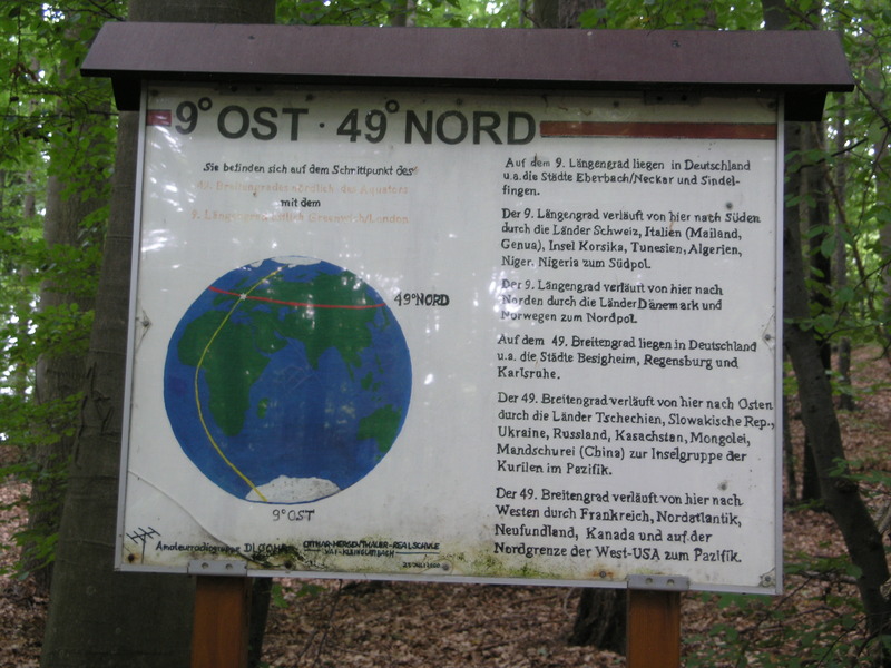 Old sign, possibly located according to a German map datum