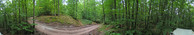 #2: 360-degree panorama, taken from the hood of the 'dozer