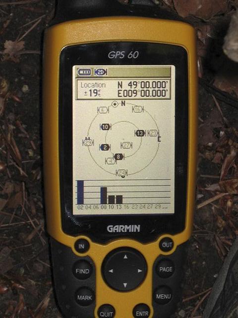 The Point with GPS confirmation.