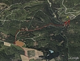 #7: My track on the satellite image (© Google Earth 2009)