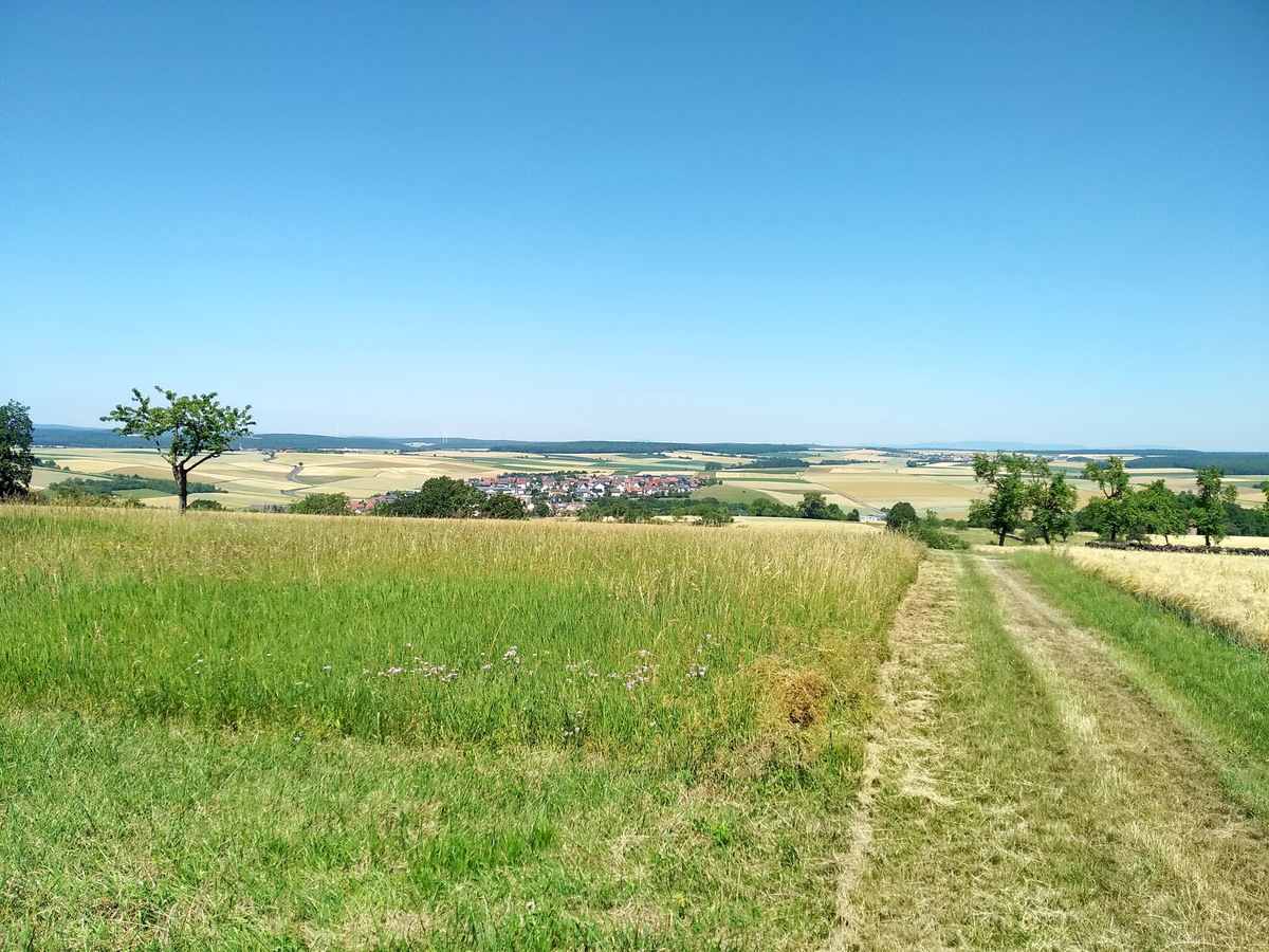 View to Schwebenried (?)