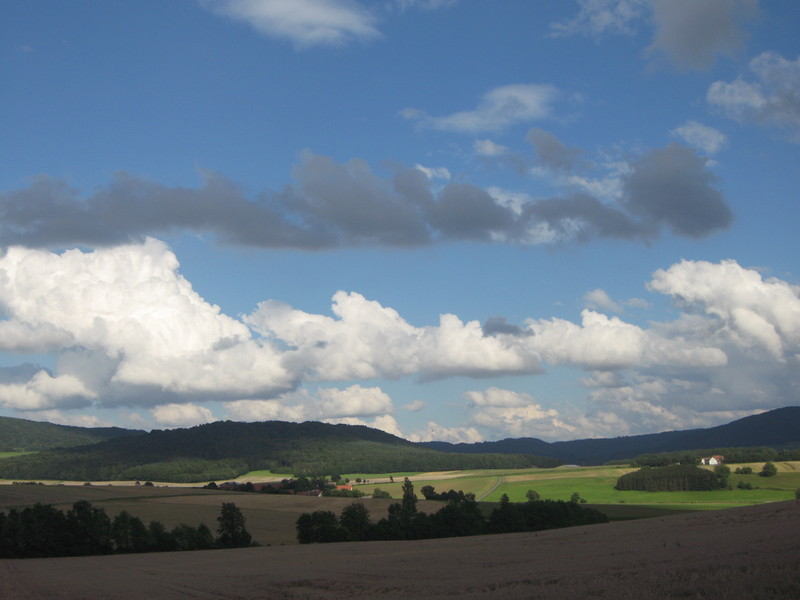 Landscape view from CP site (view to north east)