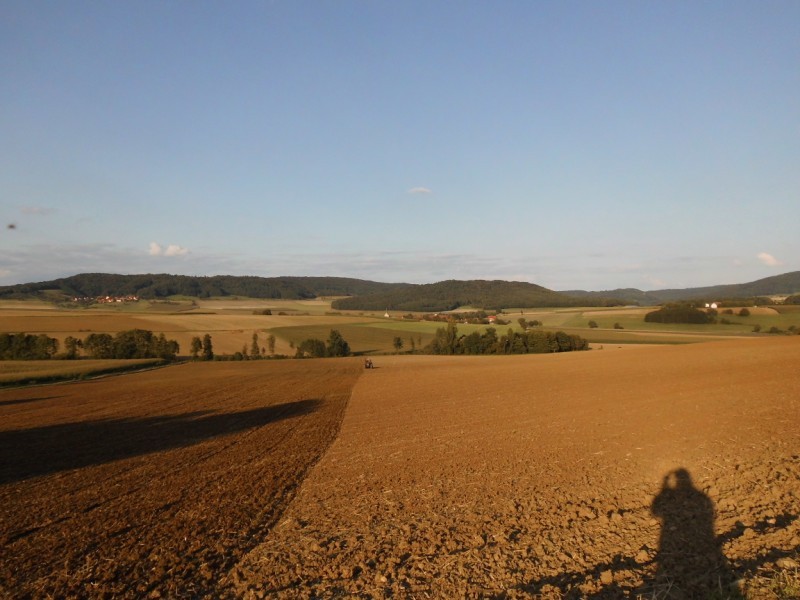 The Confluence from a distance