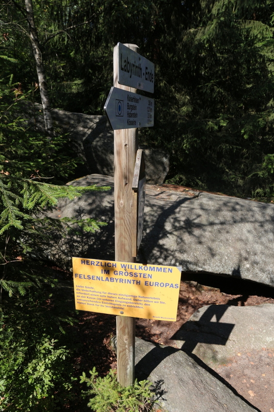 Biggest Felsenlabyrinth in Europe