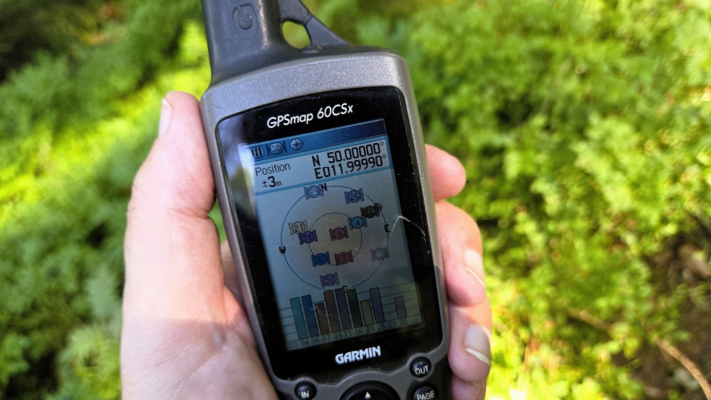 GPS reading