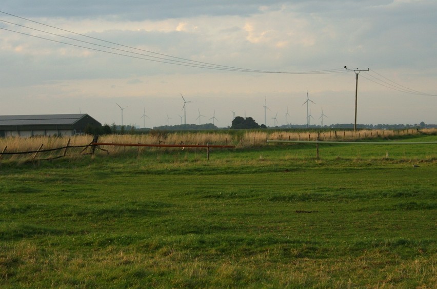 View to the North-West (wind mills)