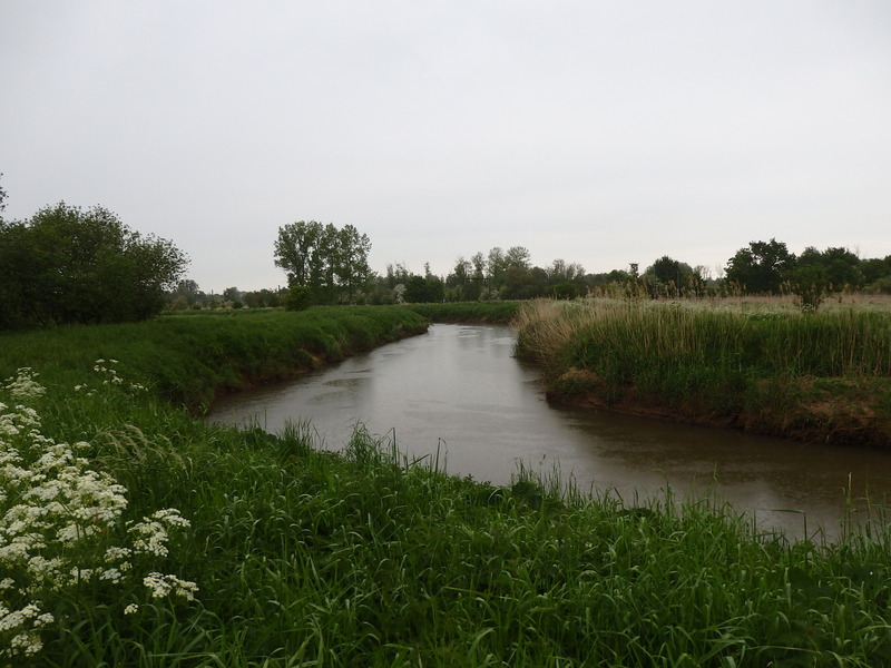 The nearby waterchannel