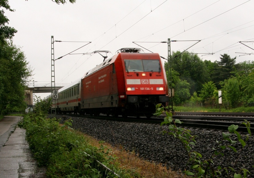 A train passing just when I left