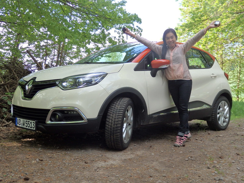 Our rental car