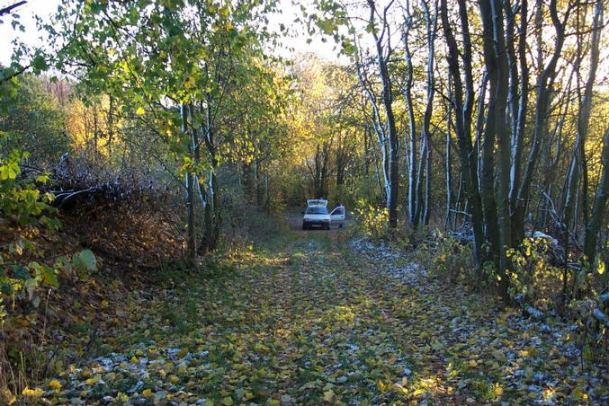 The way back to our car / Der Rückweg zum Auto